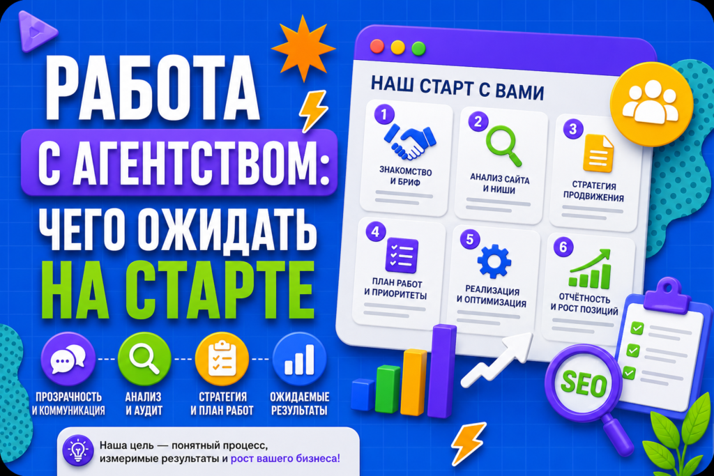 Работа с агентством: чего ожидать на старте
